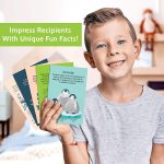 T MARIE 40 Animal Fun Fact Postcards - Bulk Thinking of You Postcard Pack for Kids, Students, Friends, Teacher, and More - Say Hello, Thank You or I Miss You with Colorful Note Cards - Image 5
